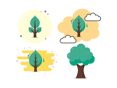 Tree Icon Design Beauty