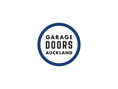 Garage Doors Auckland badge badges brand design brand identity branding graphic design icon industrial logo logo identity logomark logotype minimal retro symbol vintage