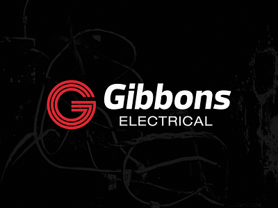 Gibbons Electrical brand design brand identity branding electric electrical electrician graphic design icon logo logo identity logomark logotype new zealand symbol