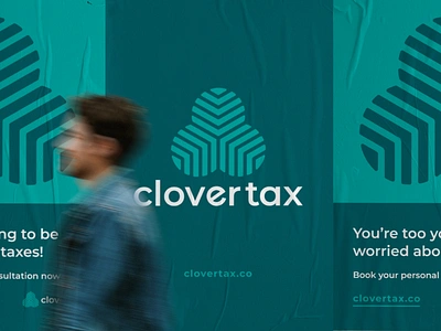 Clover Tax accounting bookkeeping brand design brand identity branding clover clover logo clover tax graphic design icon logo logo identity logomark logotype poster poster design rebrand symbol tax logo