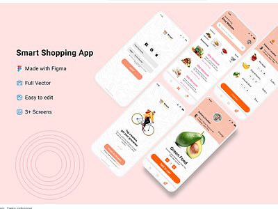 Smart Shopping App UI/UX Design by Tshirt4Pod on Dribbble