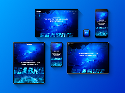 Landing page for Seabike