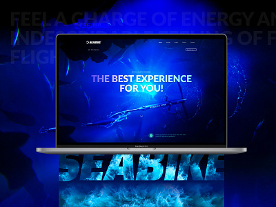 Landing page for Seabike