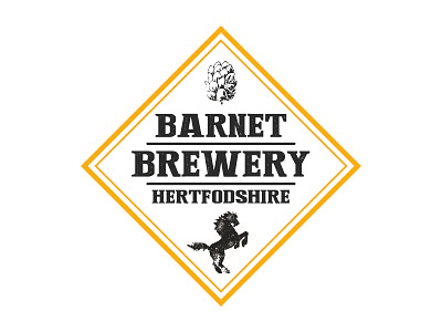 Re-brand concept Barnet Brewery barnet beer bottle cockney logo rhyming slang