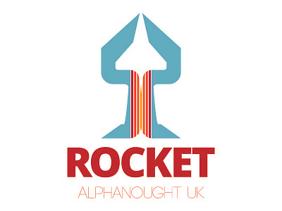 Rocket logo concept 