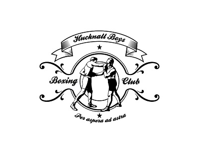 Hucknall amatuer boxing logo boxing logo