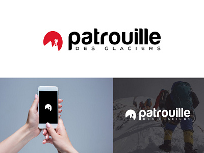 patrouille des glaciers branding business logo design logo logo design logodesign logotype p typography unique