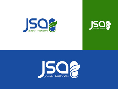 JSA Pharma Logo a logo branding design graphic design illustration logo logo design logod logodesign logotype vector
