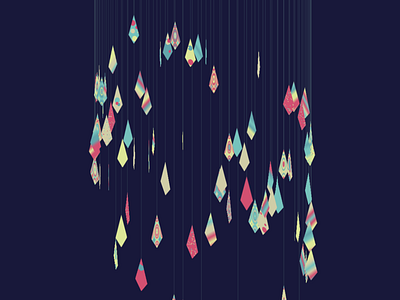 Windbell animation css generative