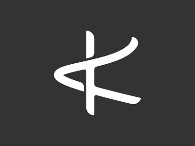 Letter K logo design branding design graphic design innitial k letter logo template vector