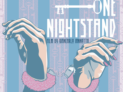 One Nightstand Movie Poster design film illustration indie movie poster poster design short film typography