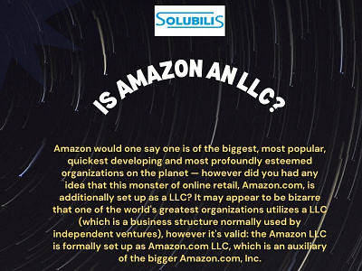 Is Amazon an LLC? company incorporation in chennai