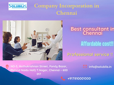 Company Incorporation in Chennai | Registration in 12 days company incorporation in chennai