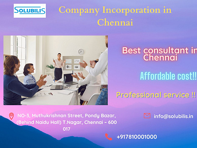 Company Incorporation in Chennai | Registration in 12 days