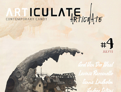 ARTICULATE #4 art magazine contemporary art design publication