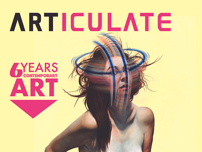 ARTICULATE25 INT 01 art magazine branding contemporary art design illustration logo publication typography