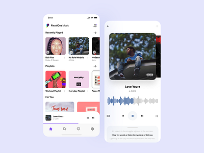 Music App Concept