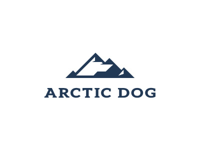 Arctic Dog ancitis dog husky logo outdoor polar tent