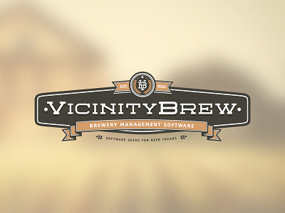 Vicinity Brew beer brew brewery design grains logo monogram software vicinity