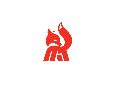 Fox animal brand branding custom for sale fox identity logo logo design