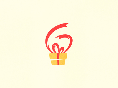 Gift Logo g gift give holiday letter present