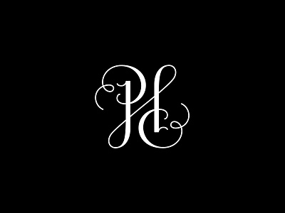 PH bw h logo monogram p ph