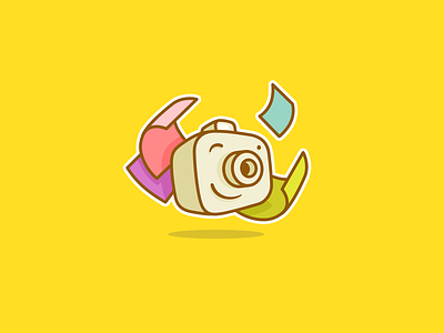 Happy Camera camera colorful design fun graphic happy logo smile