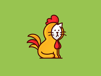 Rooster Cat