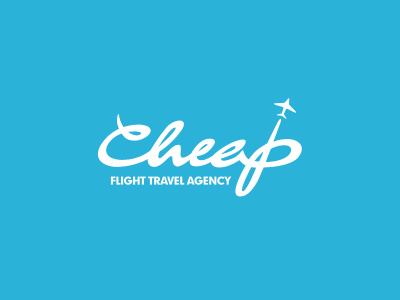 Cheap Flight Travel Agency agency ancitis blue cheap design fast flight fly logo plane sky travel