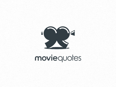 Movie Quotes ancitis camera cinema design entertainment film logo movie quotes video