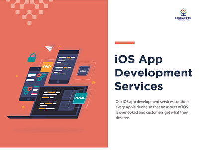 IOS App Development Services | Pixelette Technologies branding design digital marketing company illustration ios ios app ios app design ios development ios development company