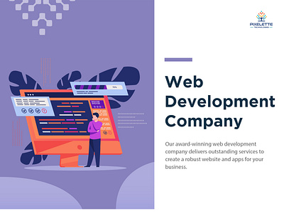 Connect with the best Web Development Company | Pixelette Techno