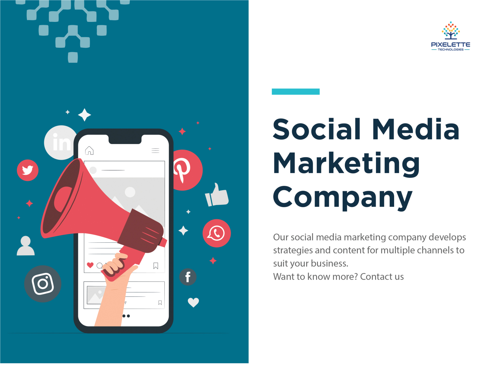 The award-winning social media marketing company by pixelette tech on ...