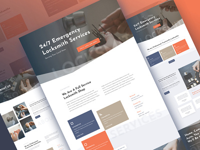 Website Template Design