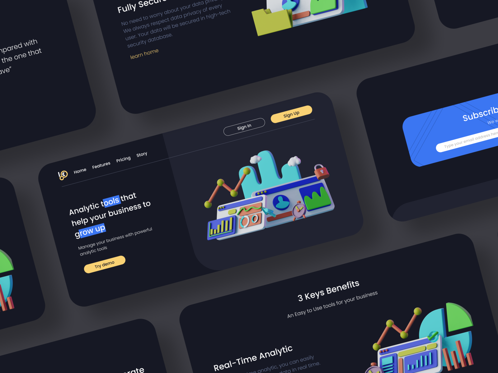 Reality.Inc Website Design by Zero Fourth Studio on Dribbble