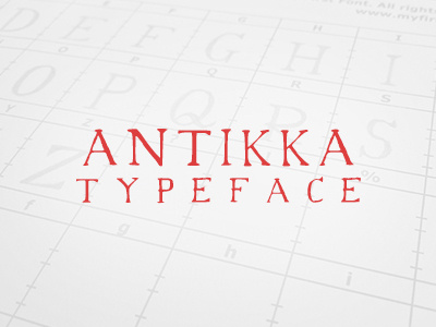 Antikka Typeface