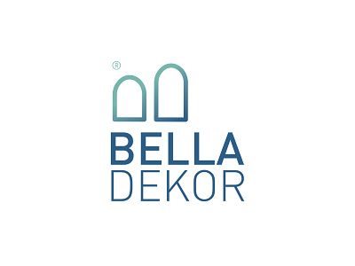 Bella Dekor decoration company icon logo logotype