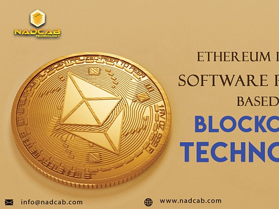 Ethereum is an Open Software Platform Based on Bloclchain Techno blockchain ethereum software tron