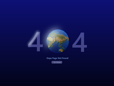 Daily UI#008 404 error 404 error page dailychallenge dailyui