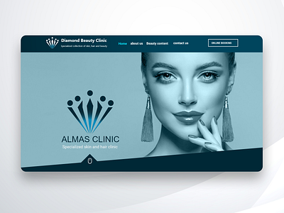 Beauty Clinic UI/UX Design adobe adobe xd adobexd beauty beauty clinic creative design ui ui ux ui desgin ui design uidesign uiux ux website design