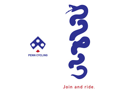Join us. cycling join or die revolution snake tube