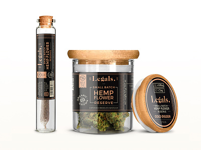 Legals Hemp Co cannabis design flower hemp label marijuana organic pre roll usa