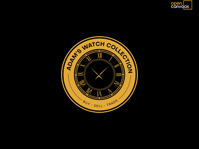 Adams Watch Collection bradning logo logotype luxurylogo watchlogo
