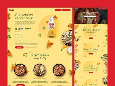 Go cheese foodwebsite ui uidesign uiux userexperiencedesign userinterfacedesign userinterfaces ux webdesign website website builder website concept website design websites