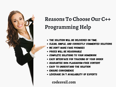 Reasons to choose our C++ programming help c c assignment help c programming c programming help