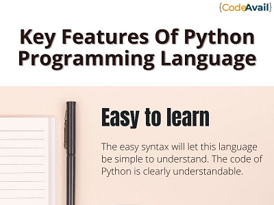 Key Features Of Python designs, themes, templates and downloadable ...