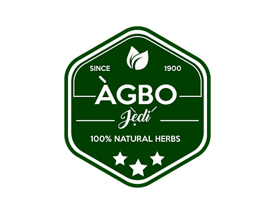 Agbo Jedi (Pile Herb) branding design product design