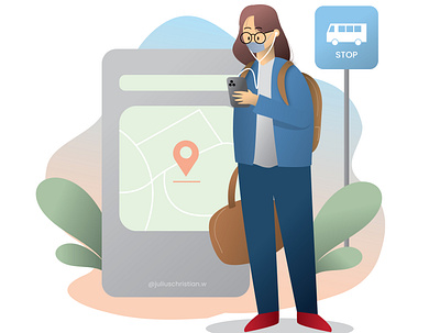 UI Ilustration (Maps) illustration illustrator ui uiillustration uiux vector vector illustration