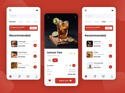 Food Order UI Design