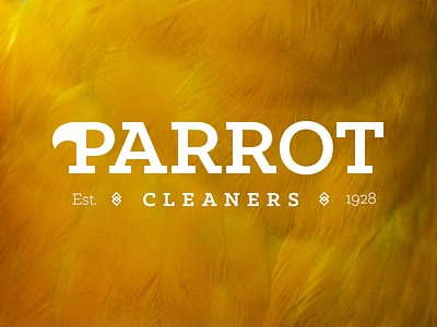 Parrot Cleaners Logo logo